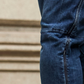zipped Kevlar Motorcycle Jeans  Men Racer 